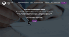 Desktop Screenshot of praetorianlegal.com